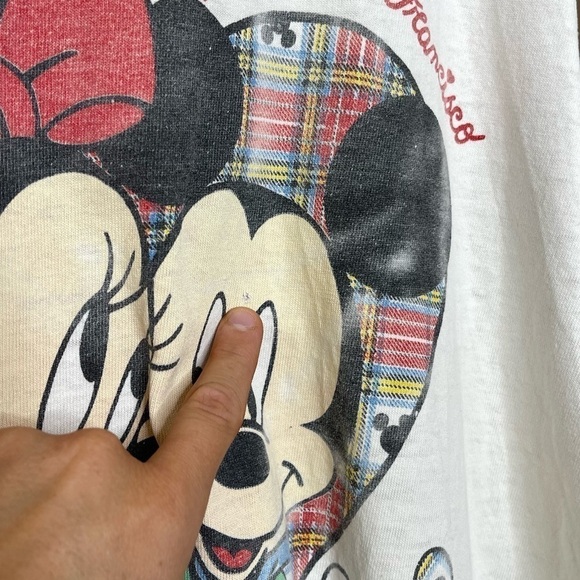 Vintage 90s Bootleg Disney Mickey Mouse San Francisco T Shirt - Picture 6 of 9